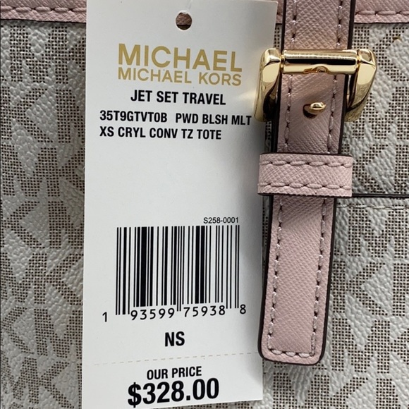 MICHAEL KORS XS CONVERTIBLE TOP ZIP TOTE - Picture 12 of 16